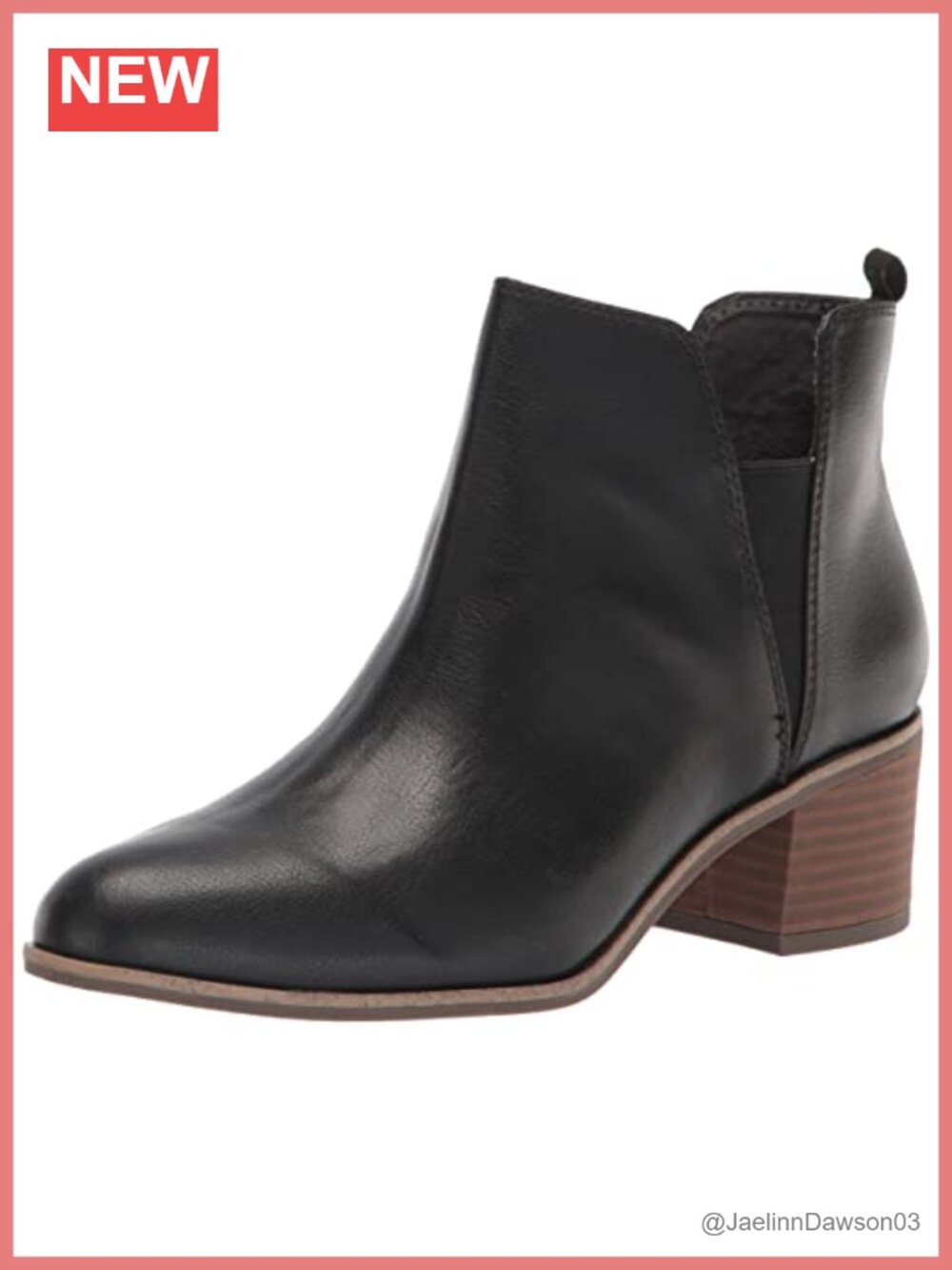 Women's Slip On Ankle Booties Block Heel Faux Leather Comfort Shoes